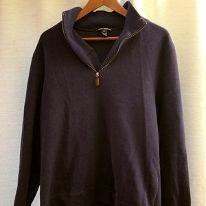 Club Monaco Half-Zip Cotton Sweater